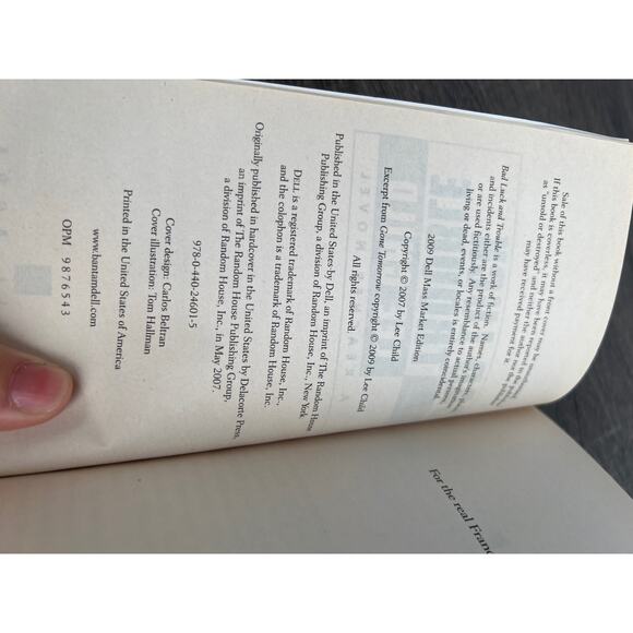 Bad Luck and Trouble by Lee Child Paperback Book Pre-Loved - Picture 6 of 6